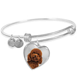 Personalized Luxury Pet Bangle - Heart