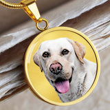 Personalized Luxury Pet Necklace - Circle