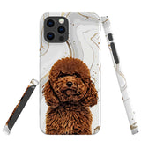 Personalized Pet iPhone Case - Marbled Color