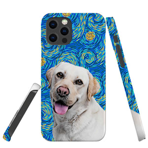 Personalized Pet iPhone Case - Van Gogh Style