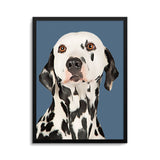 Personalized Pet Color Portrait Prints