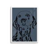 Personalized Minimalistic Pet Portrait Prints