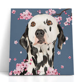 Personalized Cherry Blossom Pet Canvas