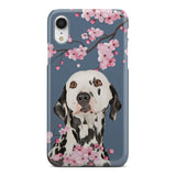 Personalized Cherry Blossom Pet iPhone Case