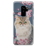 Personalized Cherry Blossom Pet Samsung Phone Case