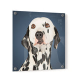 Personalized Pet Portrait Acrylic Prints - Square