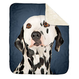 Personalized Pet Sherpa Blanket