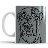 Personalized Minimalistic Pet Portrait Mug