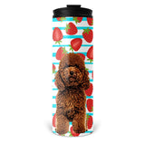 Personalized Pet Skinny Tumbler 16oz - Strawberries