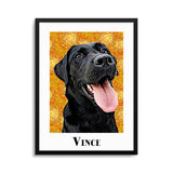 Personalized Pet Portrait - Van Gogh Style