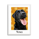 Personalized Pet Portrait - Van Gogh Style