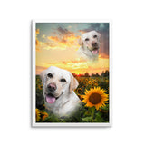 Personalized Pet Superimposed Portrait Prints