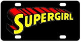 Supergirl License Plate