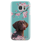 Personalized Cherry Blossom Pet Samsung Phone Case