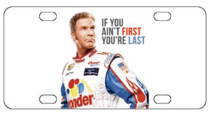 Talladega Nights Ricky Bobby License Plate