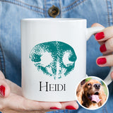 Personalized Pet Nose Print Mug