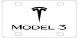 Tesla Model 3 License Plate