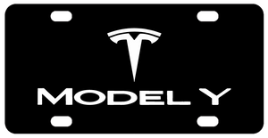 Tesla Model Y License Plate