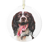 Personalized Pet Glass Ornament