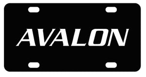 Toyota Avalon License Plate