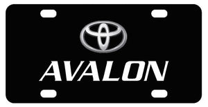 Toyota Avalon License Plate