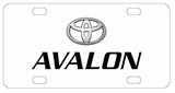 Toyota Avalon License Plate