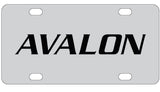 Toyota Avalon License Plate