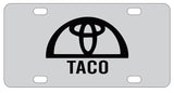 Toyota Tacoma License Plate