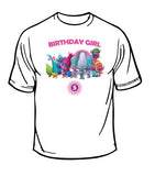 Trolls Birthday Girl T-shirt