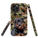 Personalized Pet iPhone Tough Case - Camouflage