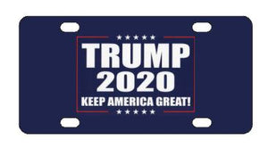 Trump 2020 License Plate