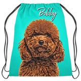 Personalized Pet Drawstring Bag