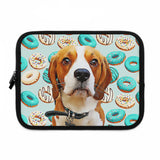 Personalized Pet iPad and Tablet Sleeve - Donuts