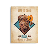 Personalized Pet Portrait Prints - Retro Style