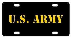 U.S. Army License Plate