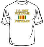 Army Vietnam Veteran T-Shirt