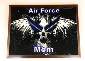 U.S. Air Force Mom Plaque