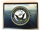 U.S. Navy Logo w/ Ships Plaque