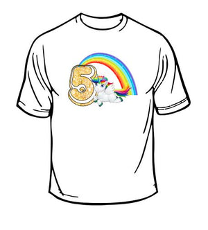 Unicorn Birthday T-shirt