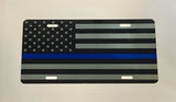 Thin Blue Line License Plate