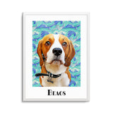 Personalized Pet Portrait - Van Gogh Style