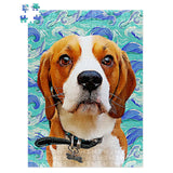 Personalized Pet Jigsaw Puzzle - Van Gogh Style