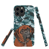 Personalized Dog iPhone Case - Camouflage