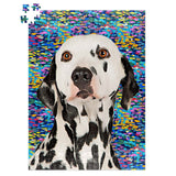 Personalized Pet Jigsaw Puzzle - Van Gogh Style