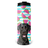 Personalized Pet Skinny Tumbler 16oz - Watermelon