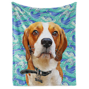 Personalized Pet Blanket - Van Gogh Style