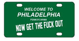 Welcome To Philadelphia License Plate