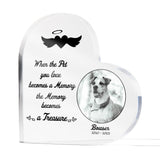 Personalized Pet Memorial - Acrylic Heart