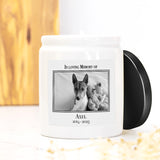 Personalized Pet Memorial - Ceramic Jar Candle 8oz