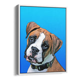 Personalized Pet Portrait Canvas - Gradient